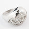Bague 55 Bague en or blanc 18 carats et diamants 1,10 ct 58 Facettes