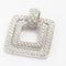 Pendentif Pendentif en or blanc 18 carats et diamants naturels 58 Facettes