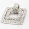 Pendentif Pendentif en or blanc 18 carats et diamants naturels 58 Facettes