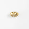 Bague 53 Bague en or jaune et blanc 18 carats et diamants 58 Facettes