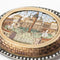 Broche Broche micromosaïque en or jaune 18 carats, argent et diamants 58 Facettes