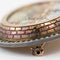 Broche Broche micromosaïque en or jaune 18 carats, argent et diamants 58 Facettes