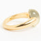 Bague 56 Pomellato - Bague cabochon en or jaune 18 carats et quartz jaune 58 Facettes