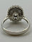 Bague 54 Bague vintage en or blanc 18 carats et diamants 58 Facettes