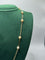 Collier Collier en or jaune 18 carats et perles naturelles 58 Facettes