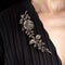 Broche Broche trembleuse - Or jaune et argent, diamants, vers 1870 58 Facettes 4409