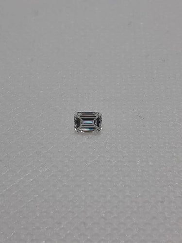 Gemstone Diamant GIA - Diamant taille émeraude 0,40 ct H VS2 58 Facettes