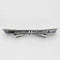 Broche Broche ruban en platine - Diamants et saphirs calibrés 58 Facettes YD4