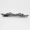Broche Broche ruban en platine - Diamants et saphirs calibrés 58 Facettes YD4