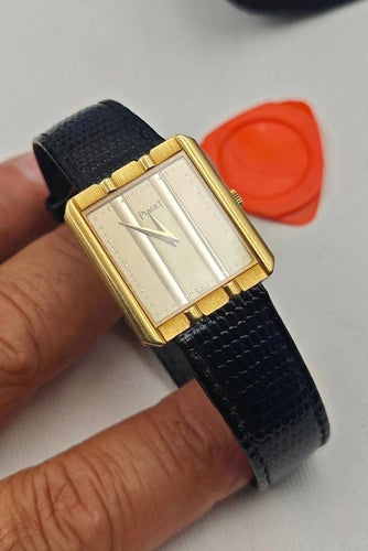 Montre Piaget Polo - Montre en or jaune 18 carats réf. 8163 58 Facettes