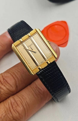 Montre Piaget Polo - Montre en or jaune 18 carats réf. 8163 58 Facettes