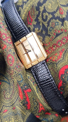 Montre Piaget Polo - Montre en or jaune 18 carats réf. 8163 58 Facettes