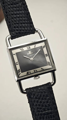 Montre Jaeger-LeCoultre - Montre Etrier Jumbo en acier 58 Facettes