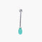 Boucles d'oreilles Boucles d'oreilles gouttes d'émeraudes en or blanc 750 58 Facettes