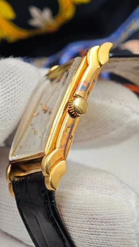 Montre Patek Philippe Gondolo - Montre rectangulaire réf. 2415 58 Facettes