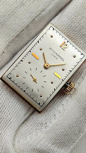 Montre Patek Philippe Gondolo - Montre rectangulaire réf. 2415 58 Facettes