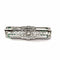Broche Broche Art déco en platine avec diamants, émeraudes et onyx 58 Facettes