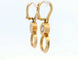 Boucles d'oreilles Chopard Happy 8 - Boucles d'oreilles en or rose 18 carats 58 Facettes