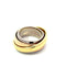 Bague 53 Cartier Trinity Tourbillon - Bague en or blanc, jaune et rose 18 carats 58 Facettes