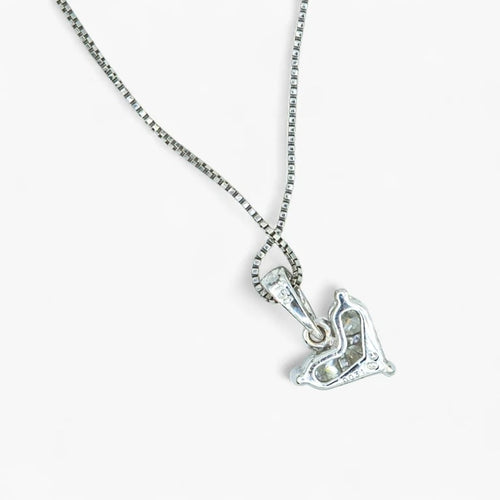 Pendentif Pendentif en or blanc 14K avec diamants 0,42 ct 58 Facettes AK74