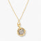 Pendentif Pendentif en or jaune 14K avec diamants 0,40 ct 58 Facettes AL44