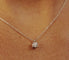 Collier Tiffany & Co. - Collier solitaire en platine serti d’un diamant 0,28 ct 58 Facettes