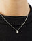 Collier Tiffany & Co. - Collier solitaire en platine serti d’un diamant 0,28 ct 58 Facettes