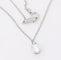 Collier Tiffany & Co. - Collier solitaire en platine serti d’un diamant 0,28 ct 58 Facettes