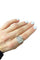 Bague 56 Bague Art déco en platine et diamants taille ancienne 58 Facettes