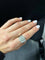 Bague 56 Bague Art déco en platine et diamants taille ancienne 58 Facettes