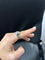 Bague 56 Bague Art déco en platine et diamants taille ancienne 58 Facettes