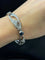 Bracelet Bracelet Art nouveau en platine, diamants taille ancienne et saphirs 58 Facettes