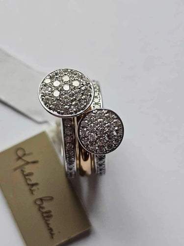 Bague 55 Hulchi Belluni Funghetti - Bague en or rose et diamants 58 Facettes 09183s-RWW