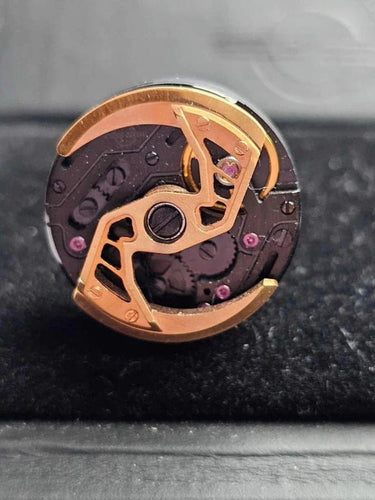 Boutons de manchette Encelade 1789 - Boutons de manchette Rotor en PVD noir et or rose 5N 58 Facettes 418655