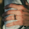 Bague 49 Mauboussin - Alliance en or jaune 18k, saphirs et diamants 58 Facettes
