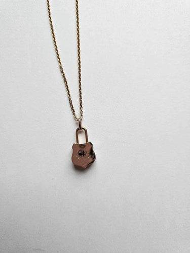 Collier Hulchi Belluni Toi & Moi - Collier en or rose 18 ct avec diamants et perle 58 Facettes 61206-RWP