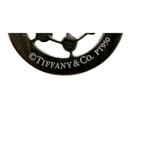 Collier Tiffany & Co - Collier « Voile diamant » en platine et diamants 58 Facettes