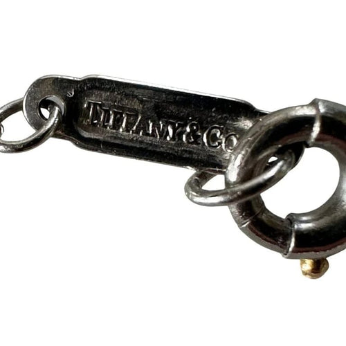 Collier Tiffany & Co - Collier « Voile diamant » en platine et diamants 58 Facettes