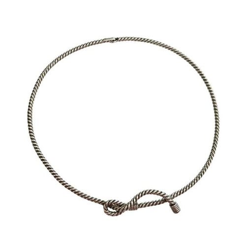 Collier Hermès - Collier en argent signé Lucien Vachey 58 Facettes
