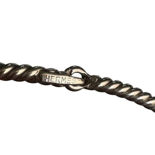 Collier Hermès - Collier en argent signé Lucien Vachey 58 Facettes