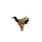 Broche Mauboussin - Broche oiseau en or jaune et émail 58 Facettes