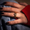 Bague 53 Yves Saint Laurent - Bague en or jaune 18k avec rubis, émeraude et saphir 58 Facettes