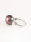 Bague 49 Bague en or blanc 750 avec perle grise et diamants 58 Facettes