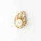 Boucles d'oreilles Repossi - Boucles d’oreilles clips en or jaune et blanc avec diamants et perle 58 Facettes