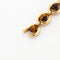 Bracelet Boucheron - Bracelet vintage en or jaune et œil de tigre 58 Facettes