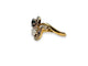 Bague 56 Bague Toi et Moi en or jaune 18K avec saphir et diamant 58 Facettes 420008