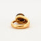 Bague 45 Boucheron - Parure bague et boucles d’oreilles en or jaune 18K et œil de tigre 58 Facettes