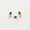 Bague 45 Boucheron - Parure bague et boucles d’oreilles en or jaune 18K et œil de tigre 58 Facettes