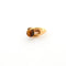 Bague 45 Boucheron - Parure bague et boucles d’oreilles en or jaune 18K et œil de tigre 58 Facettes