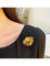 Broche Flora - Broche en or jaune 750/1000 58 Facettes